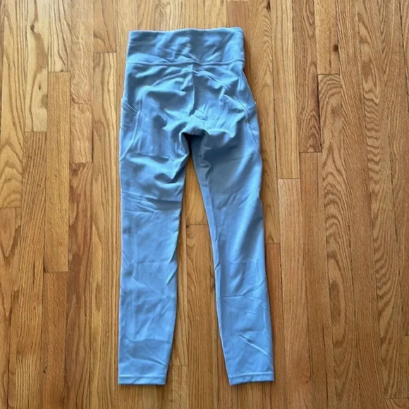 Lululemon sz 4 Invigorate High-Rise Tight 25" Chambray great pre owned condition - Picture 6 of 14